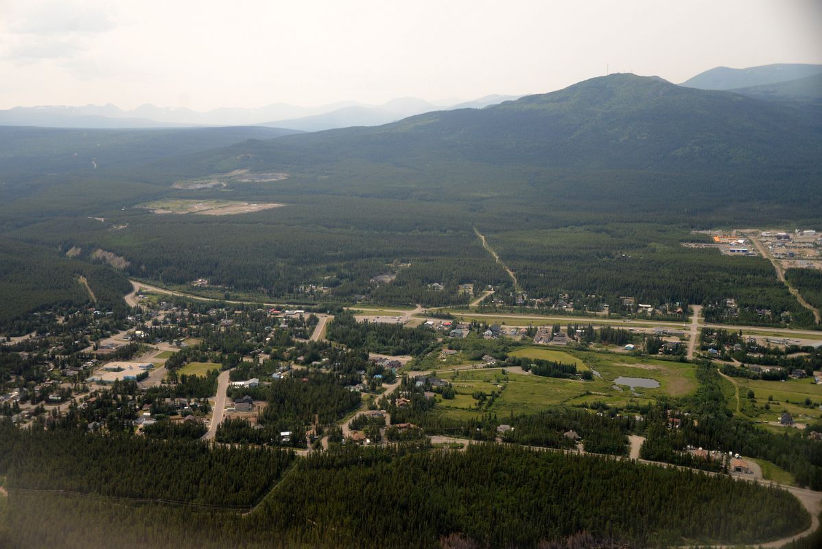 26 Approaching Whitehorse Yukon Airport From Airplane